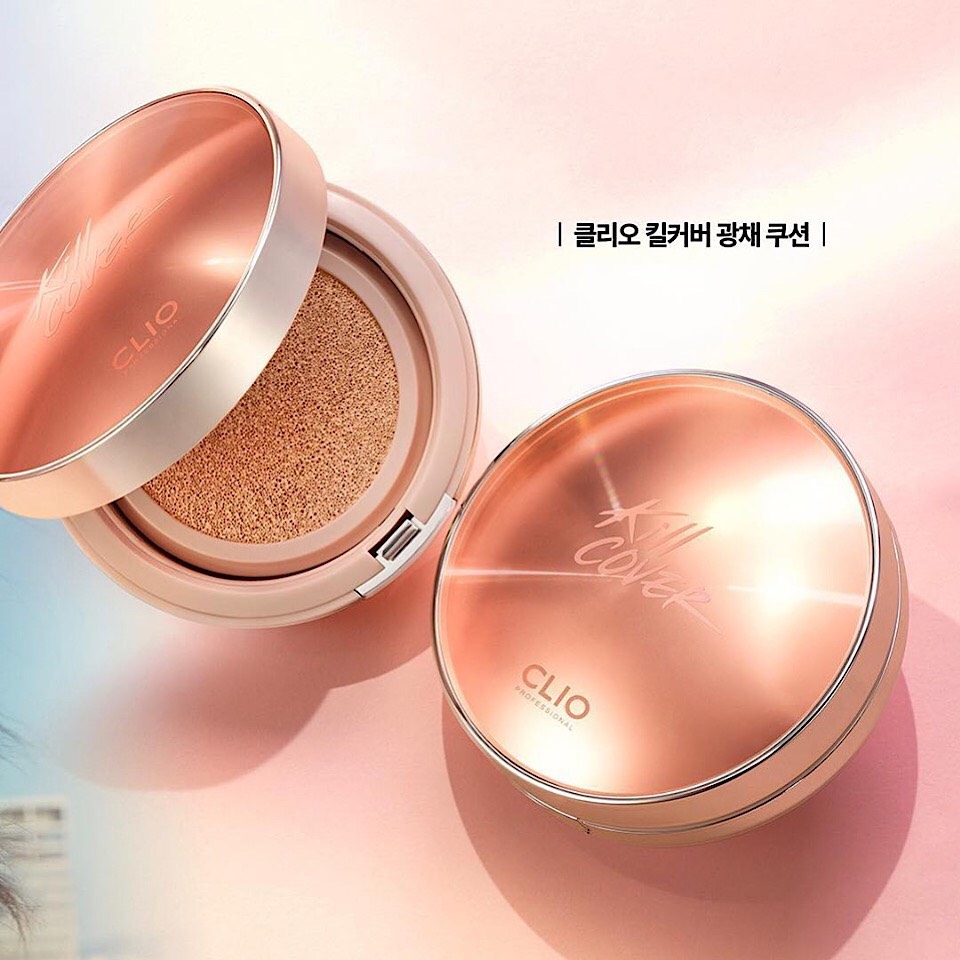 SET PHẤN NƯỚC CLIO KILL COVER GLOW CUSHION SPF50+ PA++++